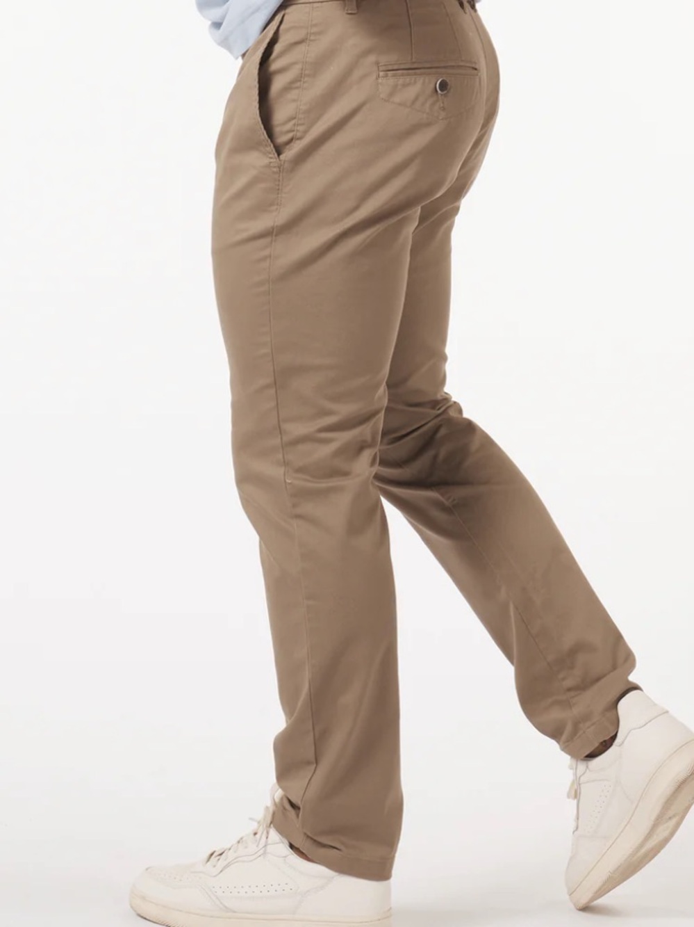 Perk Feel Good Chinos Slim Fit Dark Khaki 36 x 29 - Picture 5 of 9